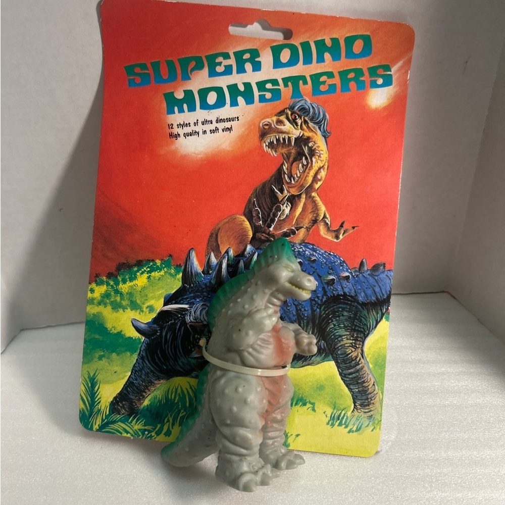 Rare super Dino Monsters figure Godzilla from the 1980s! Dinosaur